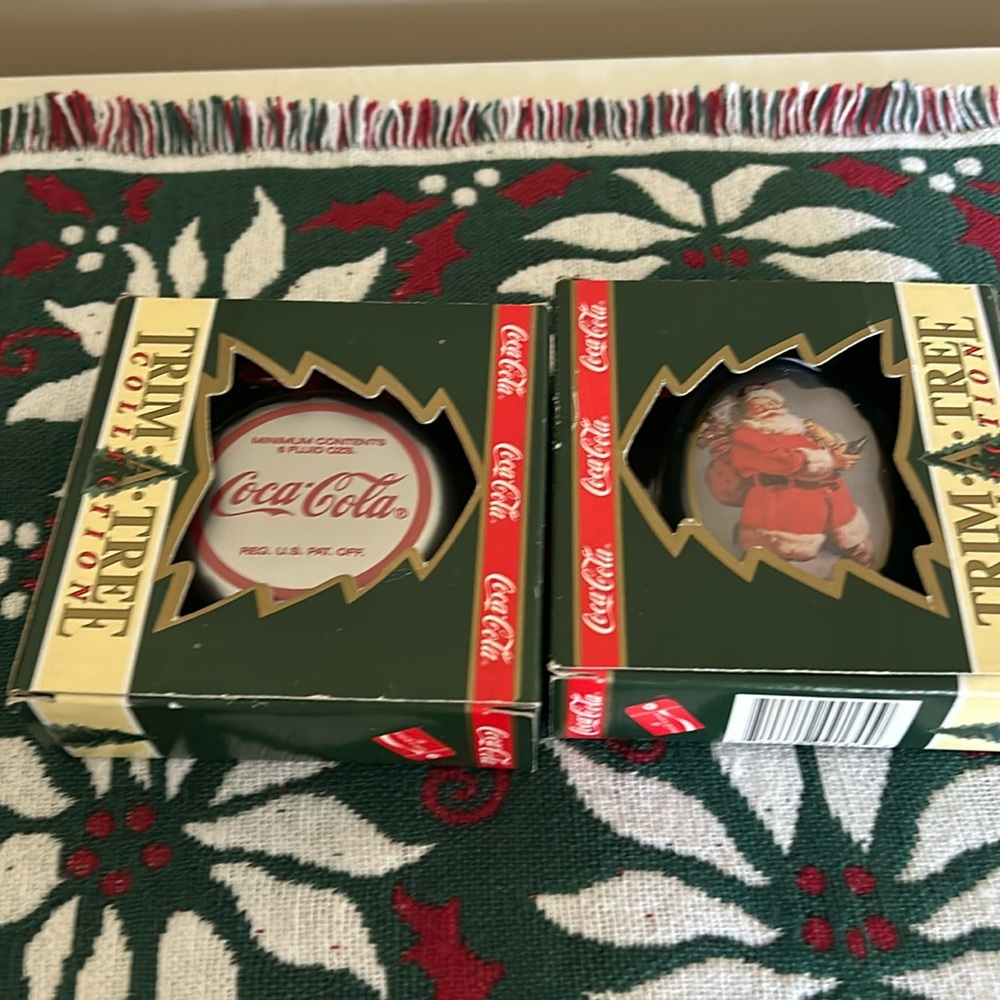 Coca Cola Christmas Ornaments